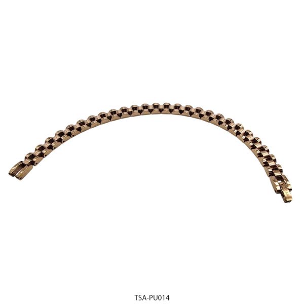 Pulsera de Acero Dorado Tascani 014