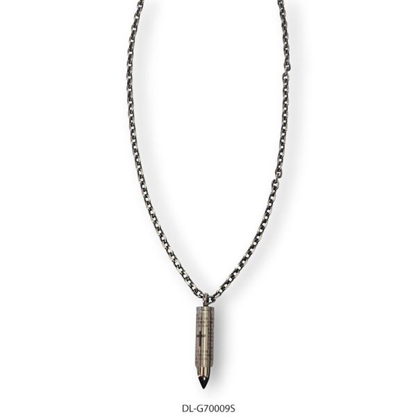 Gargantilla de Acero Vintage Diesel G70009S (Hombre)