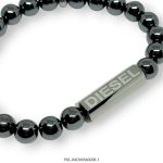 Pulsera de Acero Negro y Hematite Diesel XAD005600SB - Image 2