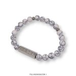 Pulsera de Acero y Howlita Diesel XAD005602SW - Image 2