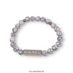 Pulsera de Acero y Howlita Diesel XAD005602SW