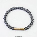 Pulsera de Acero Dorado y Hematite Diesel XAD005605GH