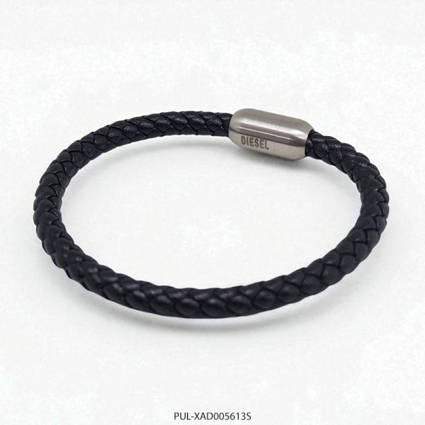 Pulsera de Cuero y Acero Diesel XAD005613S
