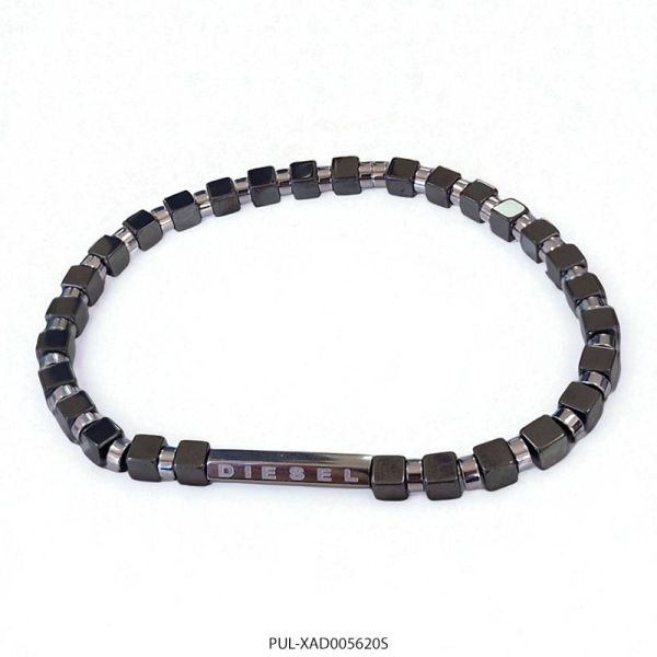 Pulsera de Acero y Hematite Diesel XAD005620S