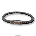 Pulsera de Cuero y Acero Diesel XAD005625S