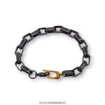 Pulsera de Acero Vintage y Acero Dorado Diesel XAD006608V - Image 2