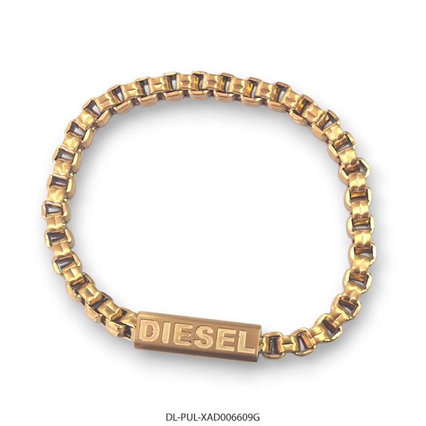 Pulsera de Acero Dorado Mate Diesel XAD006609G