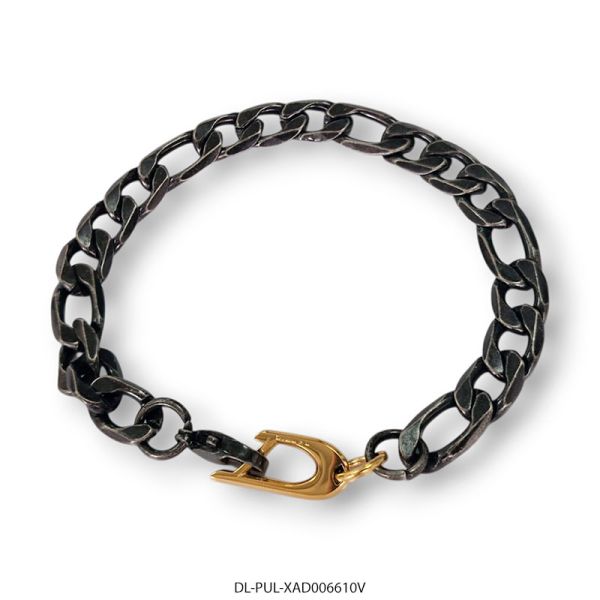 Pulsera de Acero Vintage y Acero Dorado Diesel XAD006610V