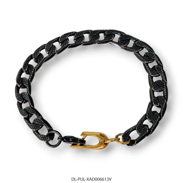 Pulsera de Acero Vintage y Acero Dorado Diesel XAD006613V