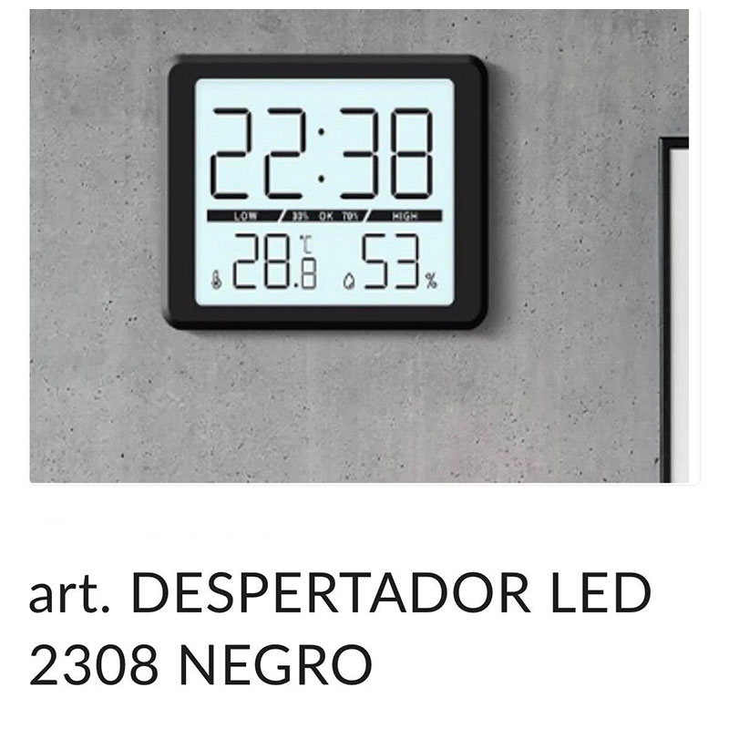 ART-2308-NG Despertador Aiwa ART-2308