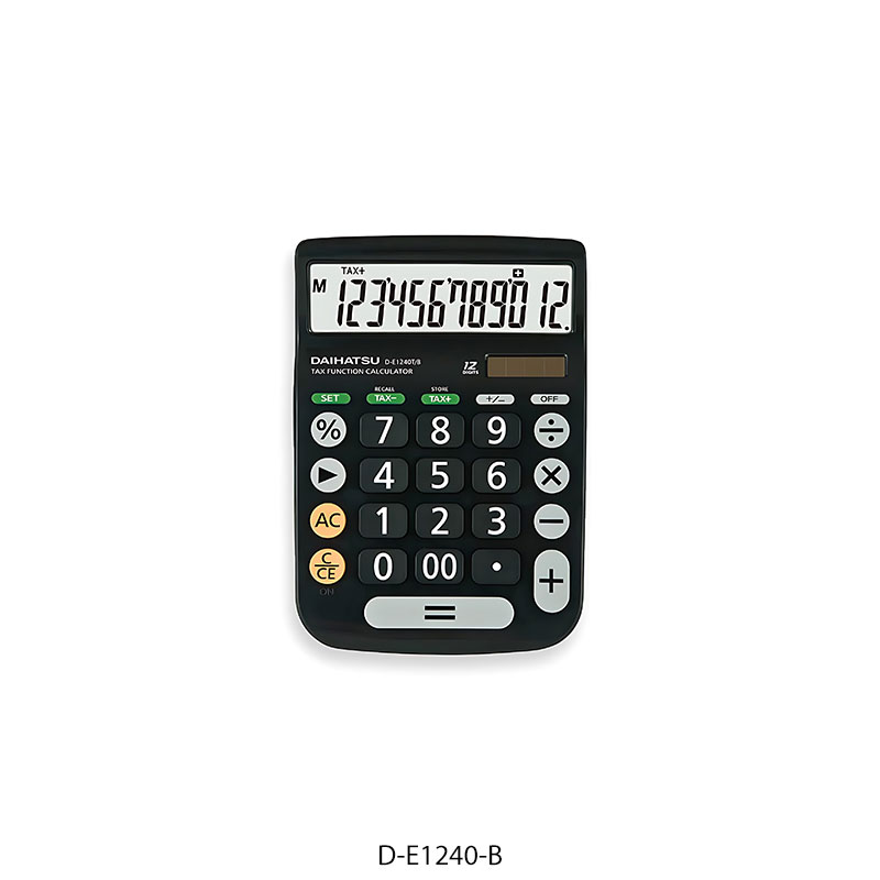 D-E1240-B Calculadora Daihatsu D-E1240