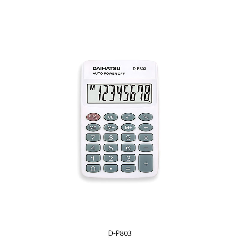 D-P803 Calculadora Daihatsu D-P803
