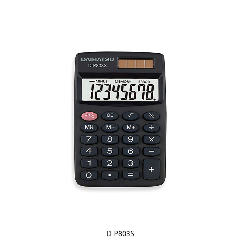 D-P803S Calculadora Daihatsu D-P803S