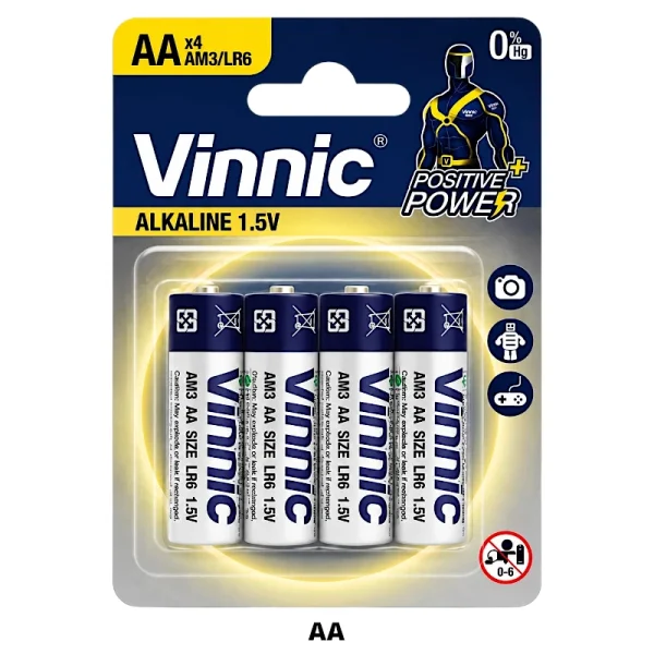 Pila Vinnic AA (Caja x 48)