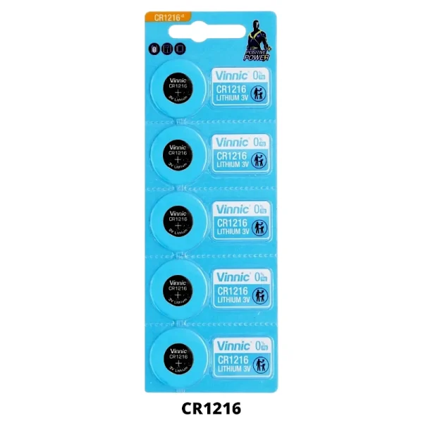 Pila Vinnic CR1216 (x5)