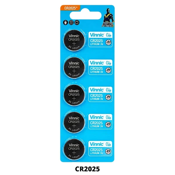 Pila Vinnic CR2025 (x5)