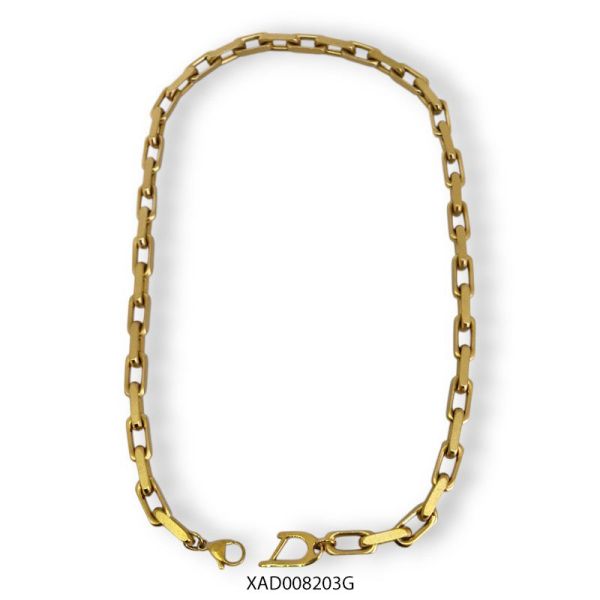 Cadena de Acero Dorado Diesel XAD008203G