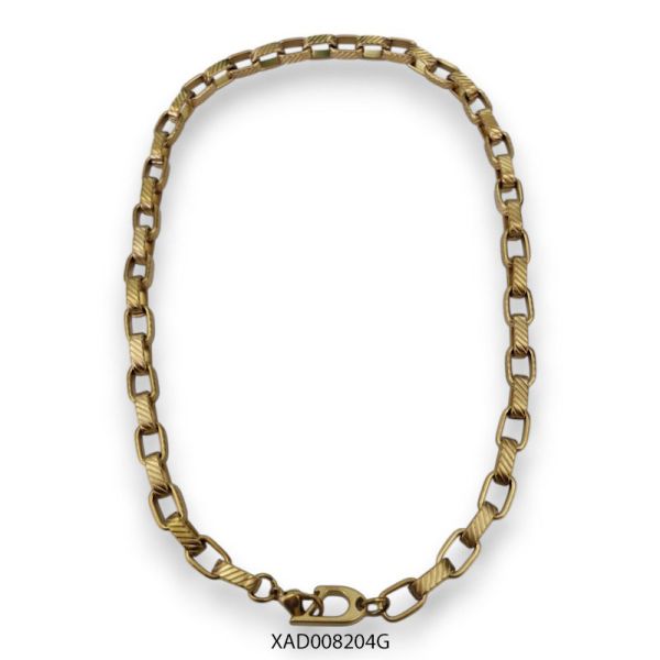 Cadena de Acero Dorado Diesel XAD008204G