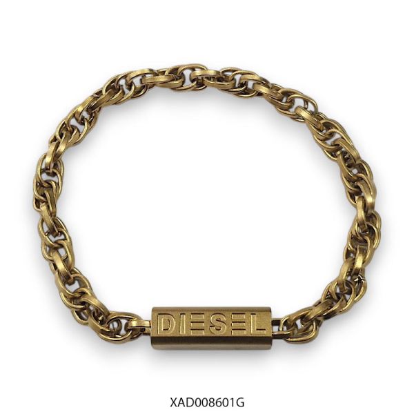 Pulsera de Acero Dorado Diesel XAD008601G