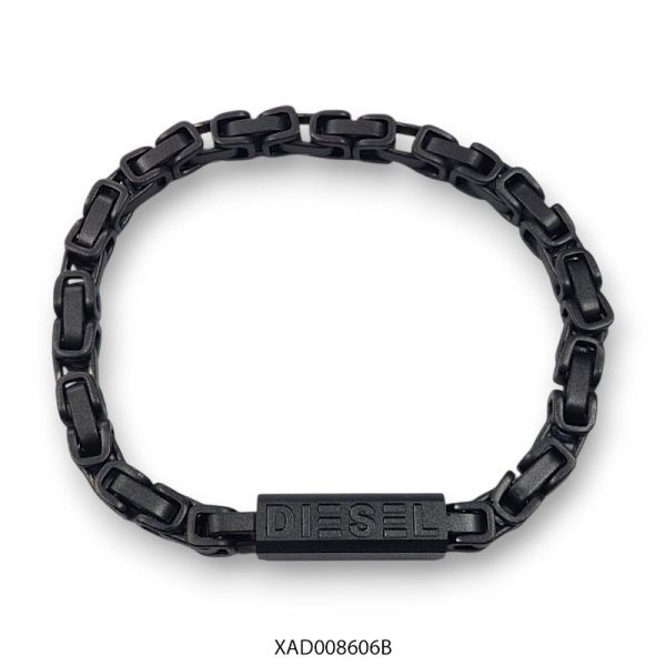 Pulsera de Acero Negro Diesel XAD008606B