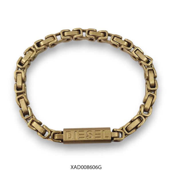 Pulsera de Acero Dorado Diesel XAD008606G