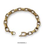 Pulsera de Acero Dorado Diesel XAD008608G - Imagen 2