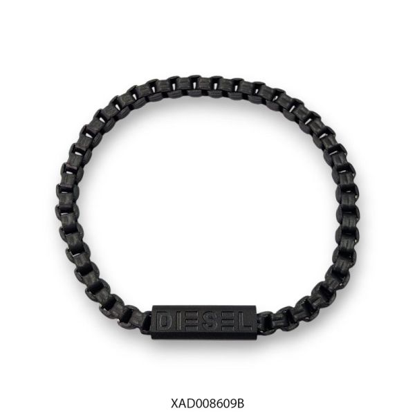 Pulsera de Acero Negro Diesel XAD008609B