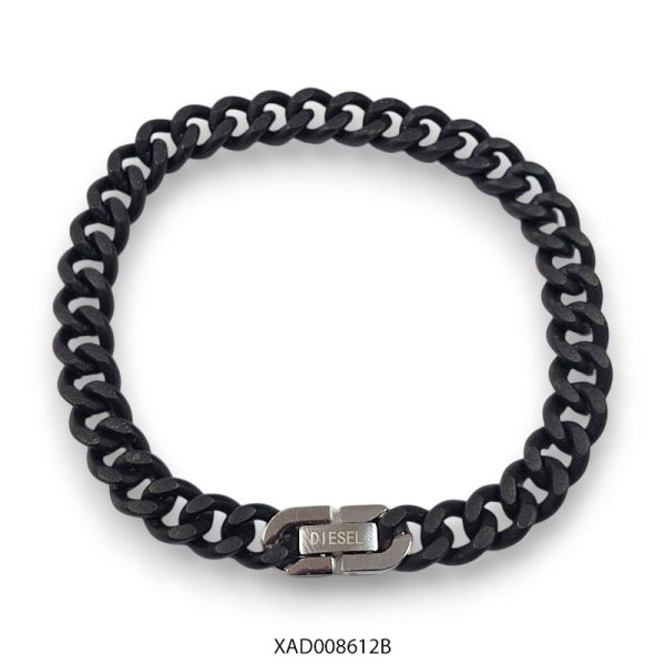 Pulsera de Acero Negro Diesel XAD008612B